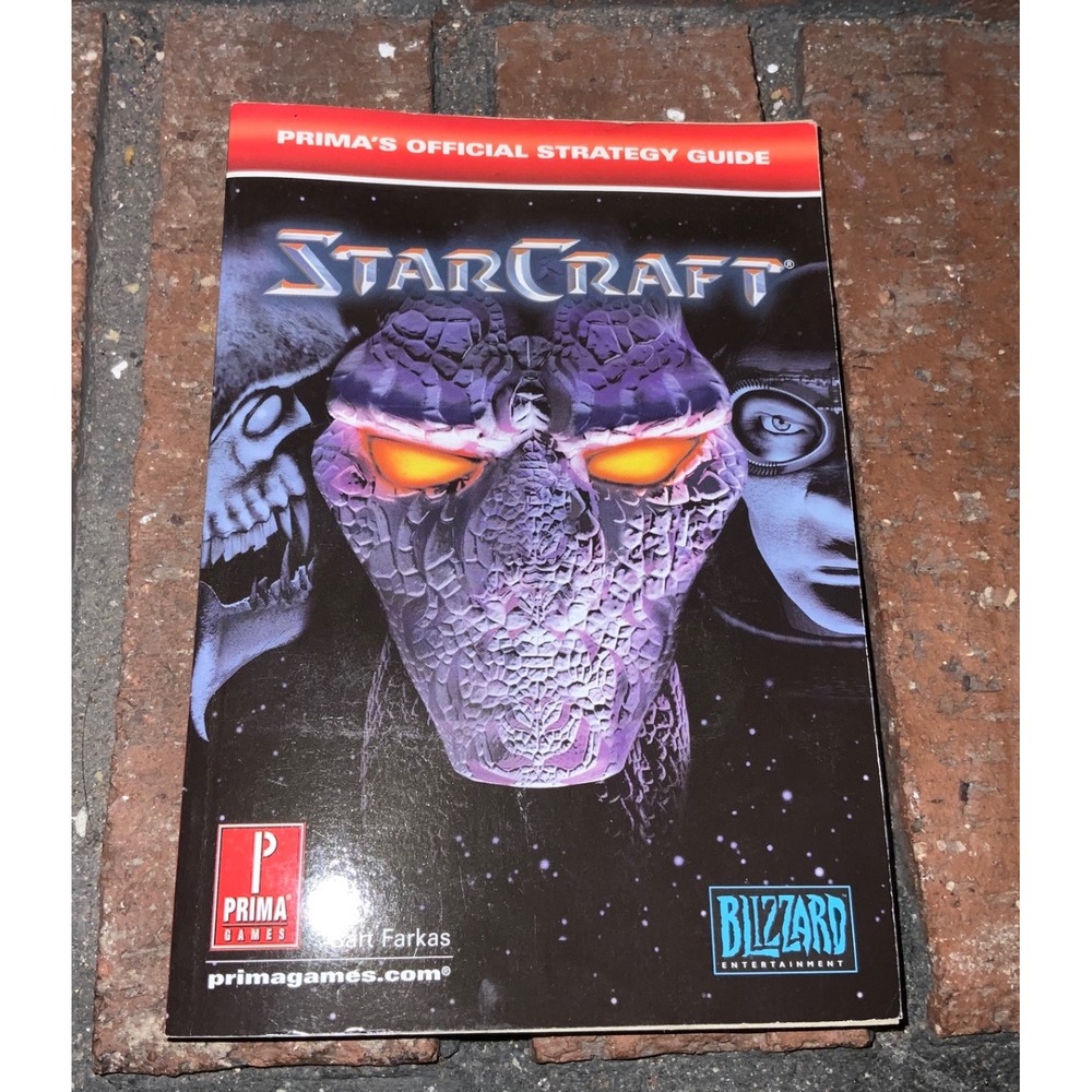 StarCraft‎ Prima's Official Strategy Guide 1998 Bart Farkas Game Guide  Book